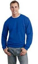 Gildan Adult Unisex 9oz 50/50 cotton poly blend DryBlend Crewneck Sweatshirt